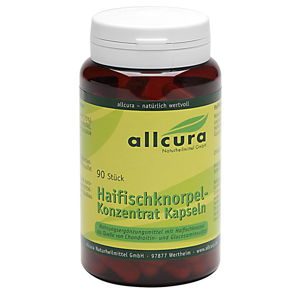 allcura Haifischknorpel-Konzentrat Kapseln