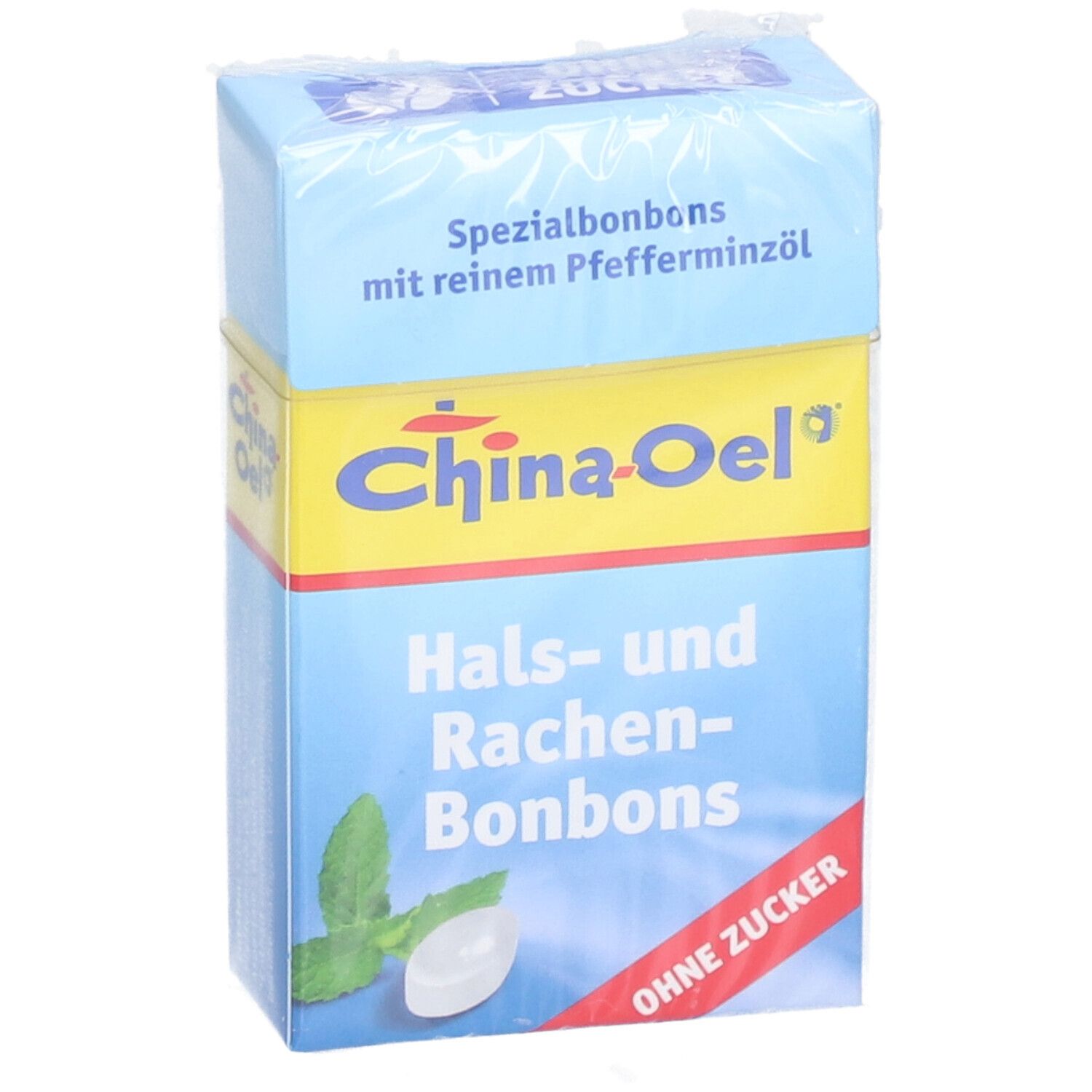 China-Oel® Hals- und Rachenbonbons - ohne Zucker