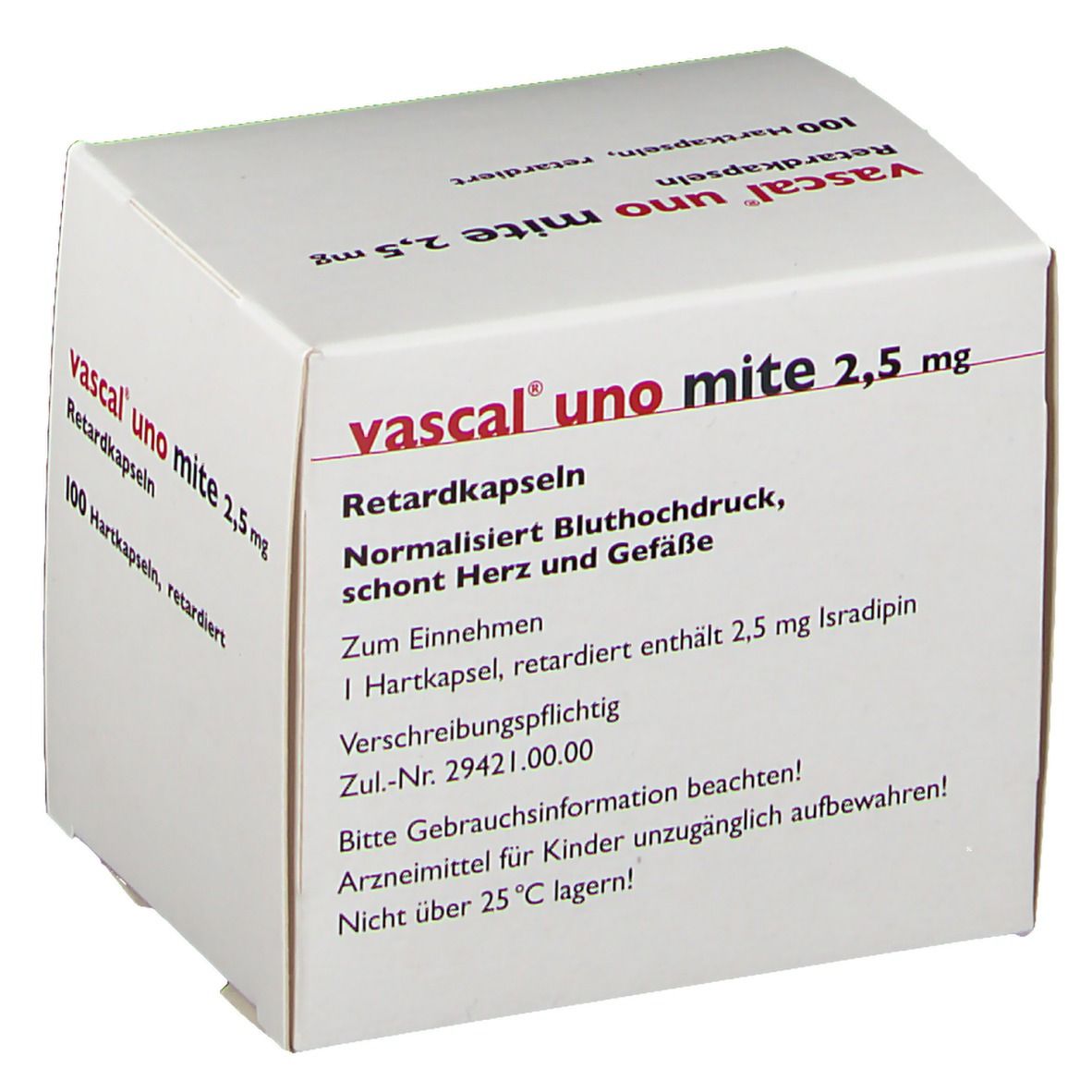 vascal® uno mite 2,5 mg