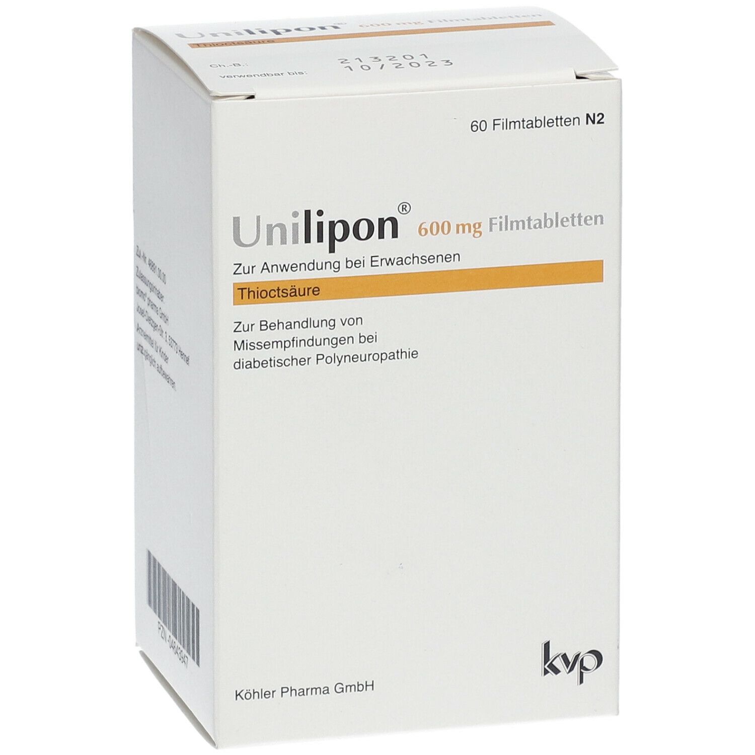 Unilipon® 600 mg Tabletten