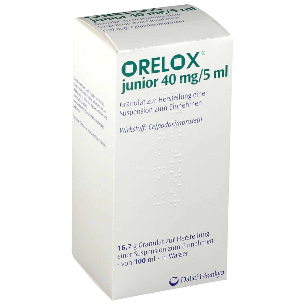 ORELOX® junior Saft