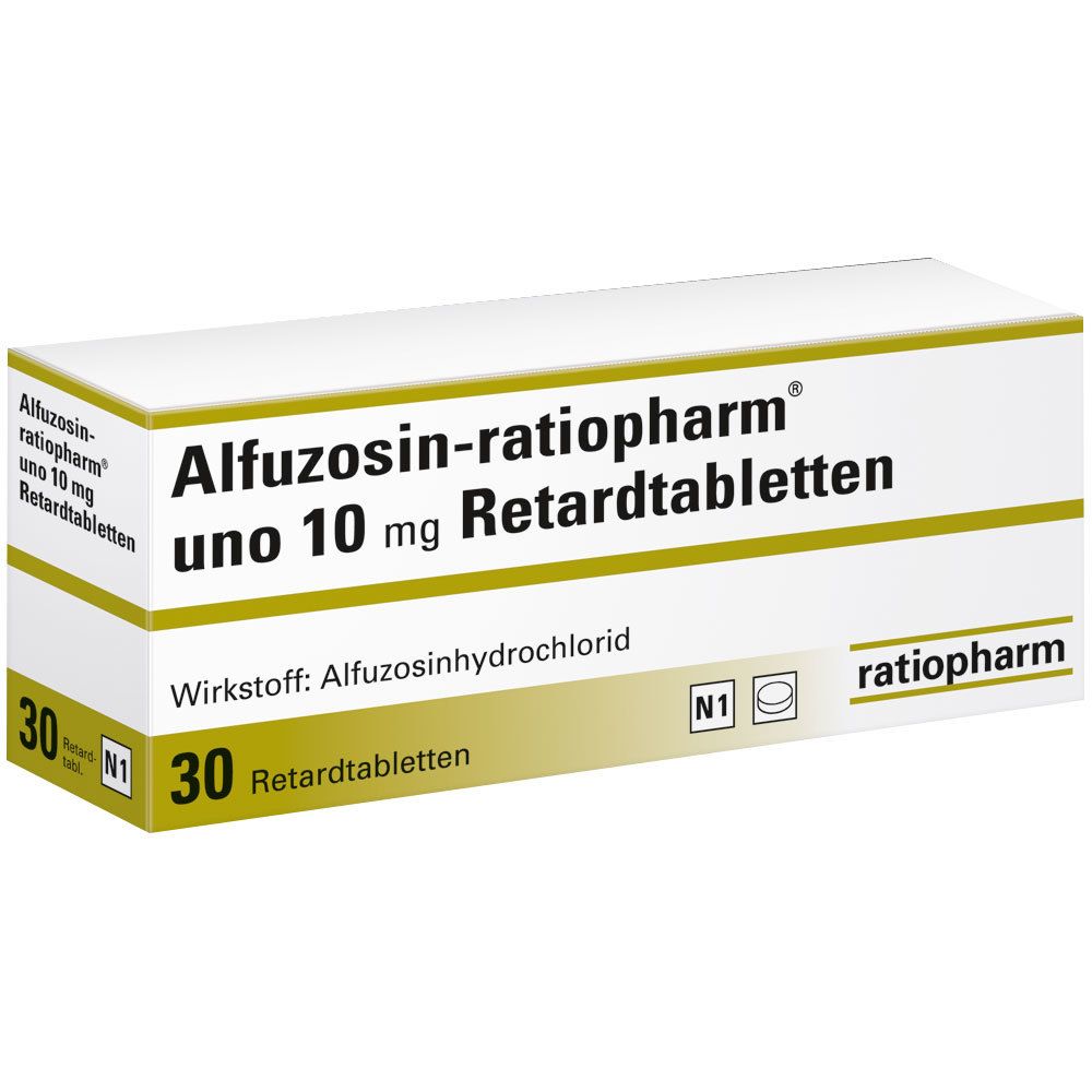 Alfuzosin-ratiopharm® uno 10 mg