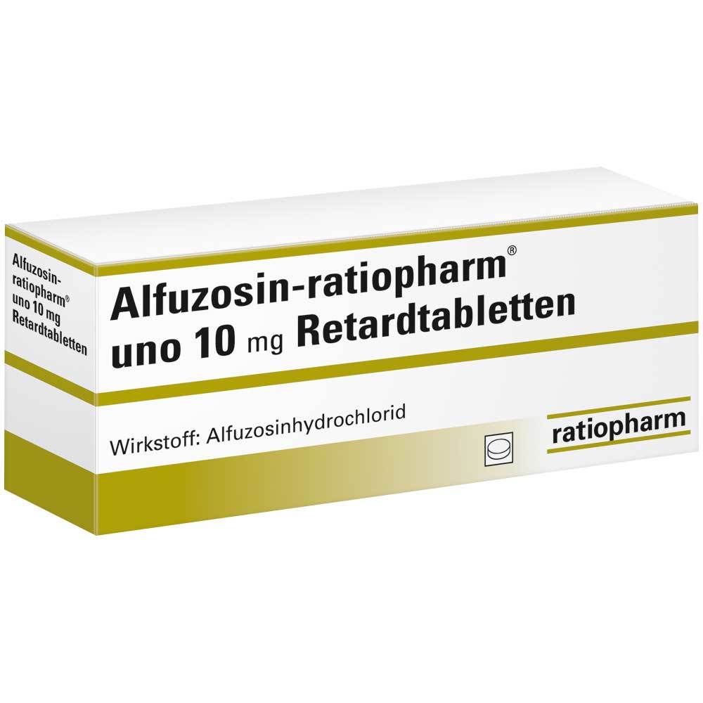 Alfuzosin-ratiopharm® uno 10 mg 100 St mit dem E-Rezept kaufen - SHOP  APOTHEKE