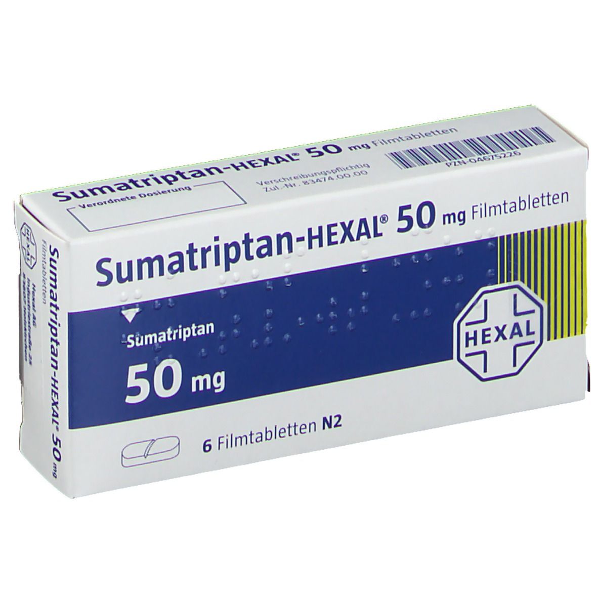 Sumatriptan-HEXAL® 50 mg