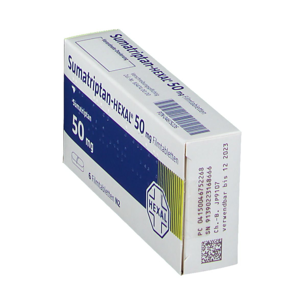 Sumatriptan-HEXAL® 50 mg