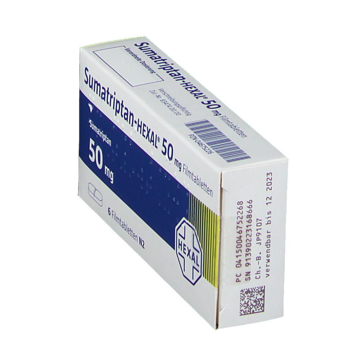 Sumatriptan-HEXAL® 50 mg