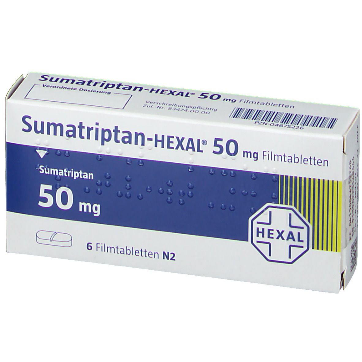 Sumatriptan-HEXAL® 50 mg