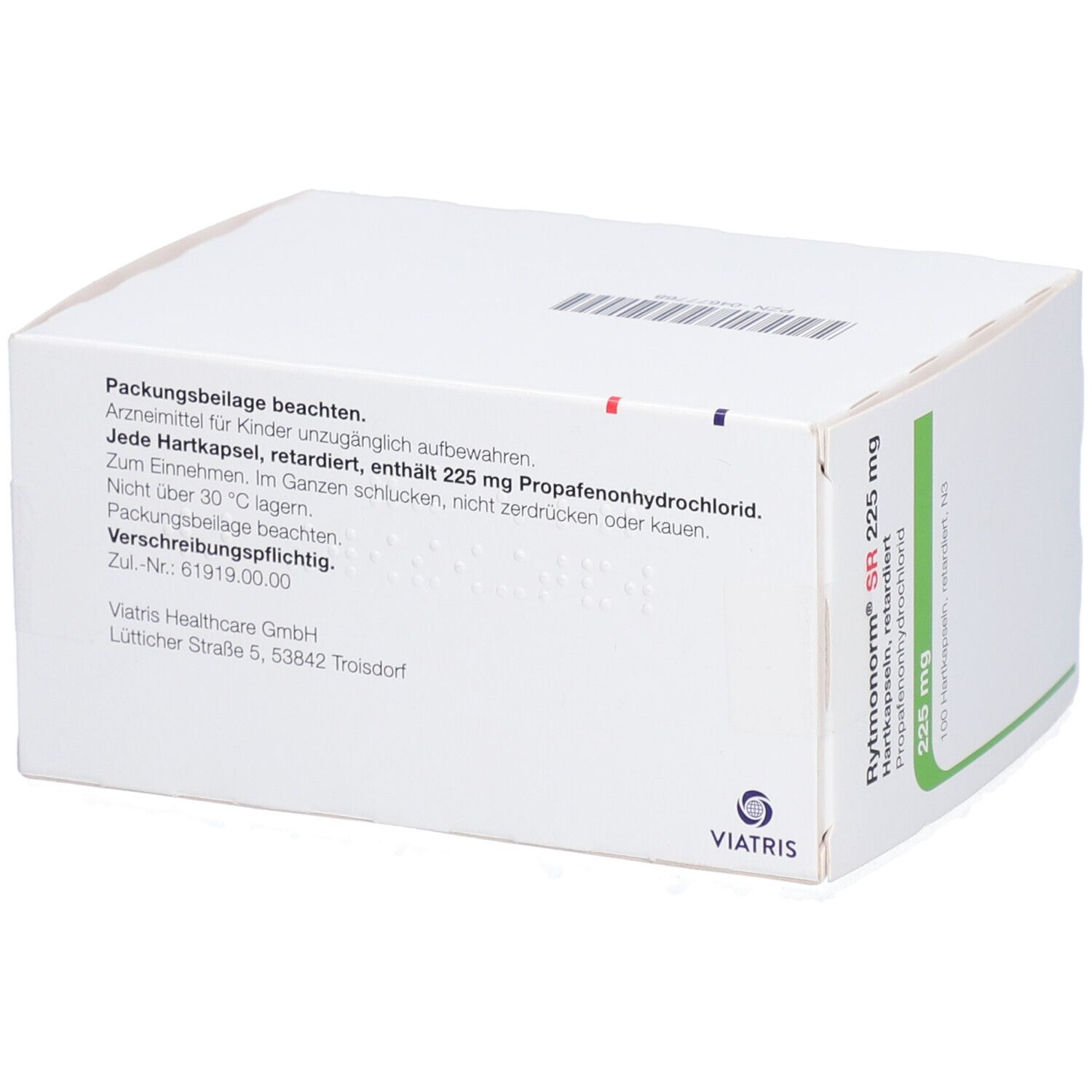 Rytmonorm® SR 225 mg Hartkapseln retardiert