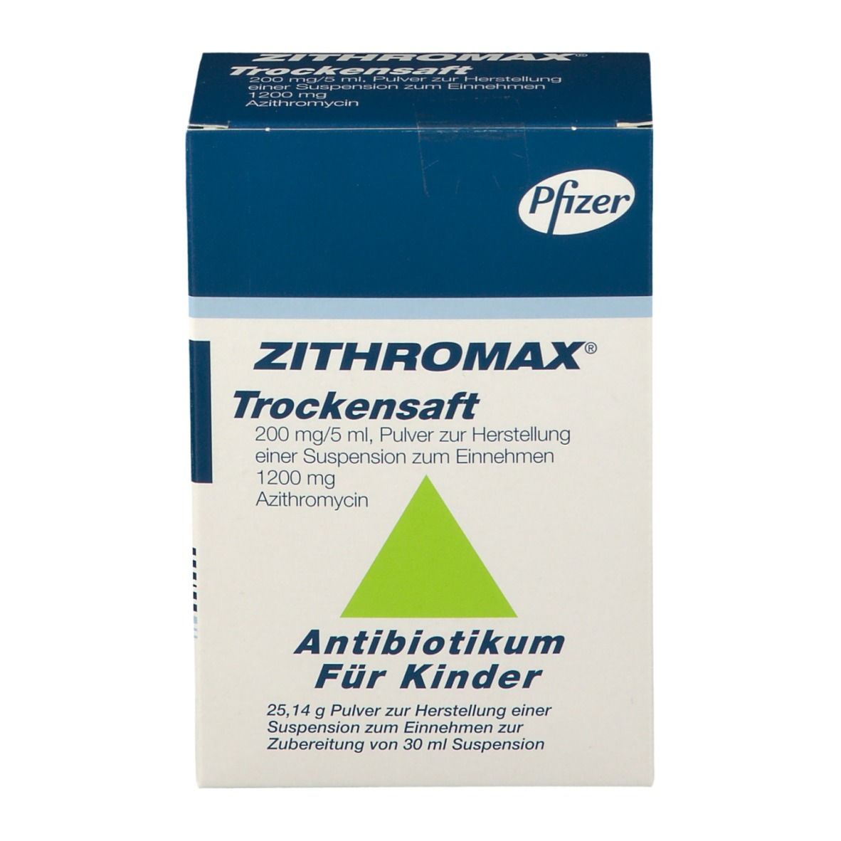 ZITHROMAX® Trockensaft 1200 mg Kinder