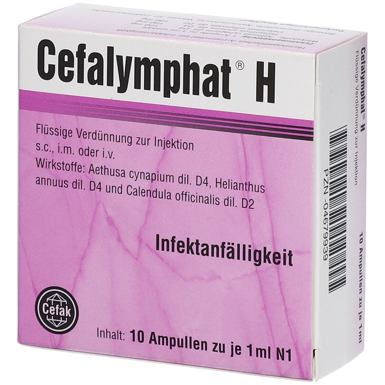 Cefalymphat H Ampullen 10x1 ml