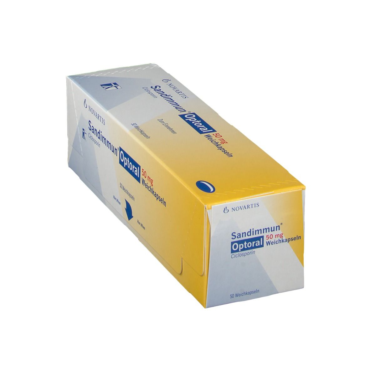 Sandimmun Optoral 50 mg Weichkapseln St