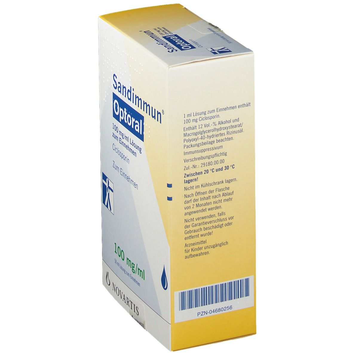 Sandimmun® Optoral 100 mg/ml Lösung
