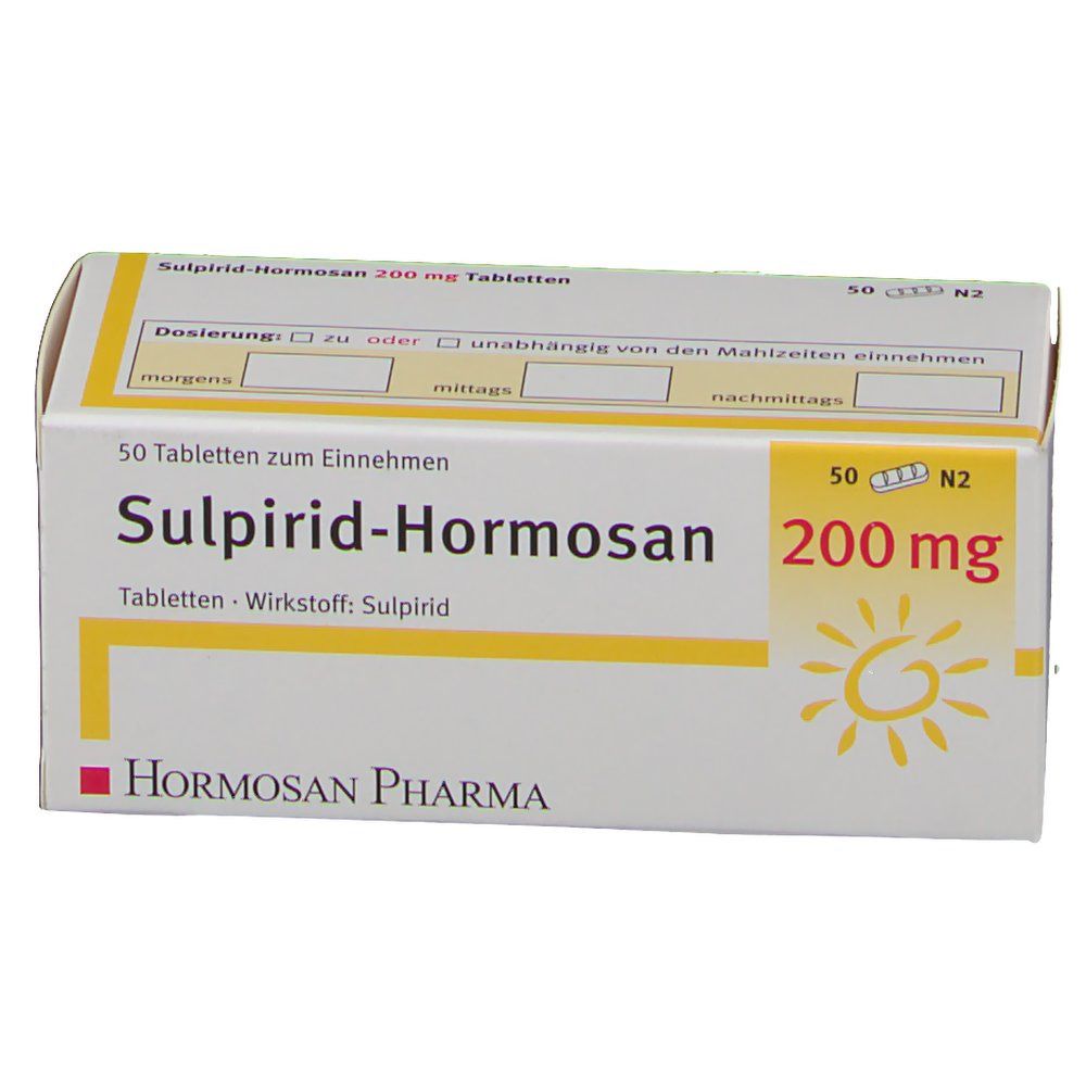 SULPIRID Hormosan 200 mg Tabletten