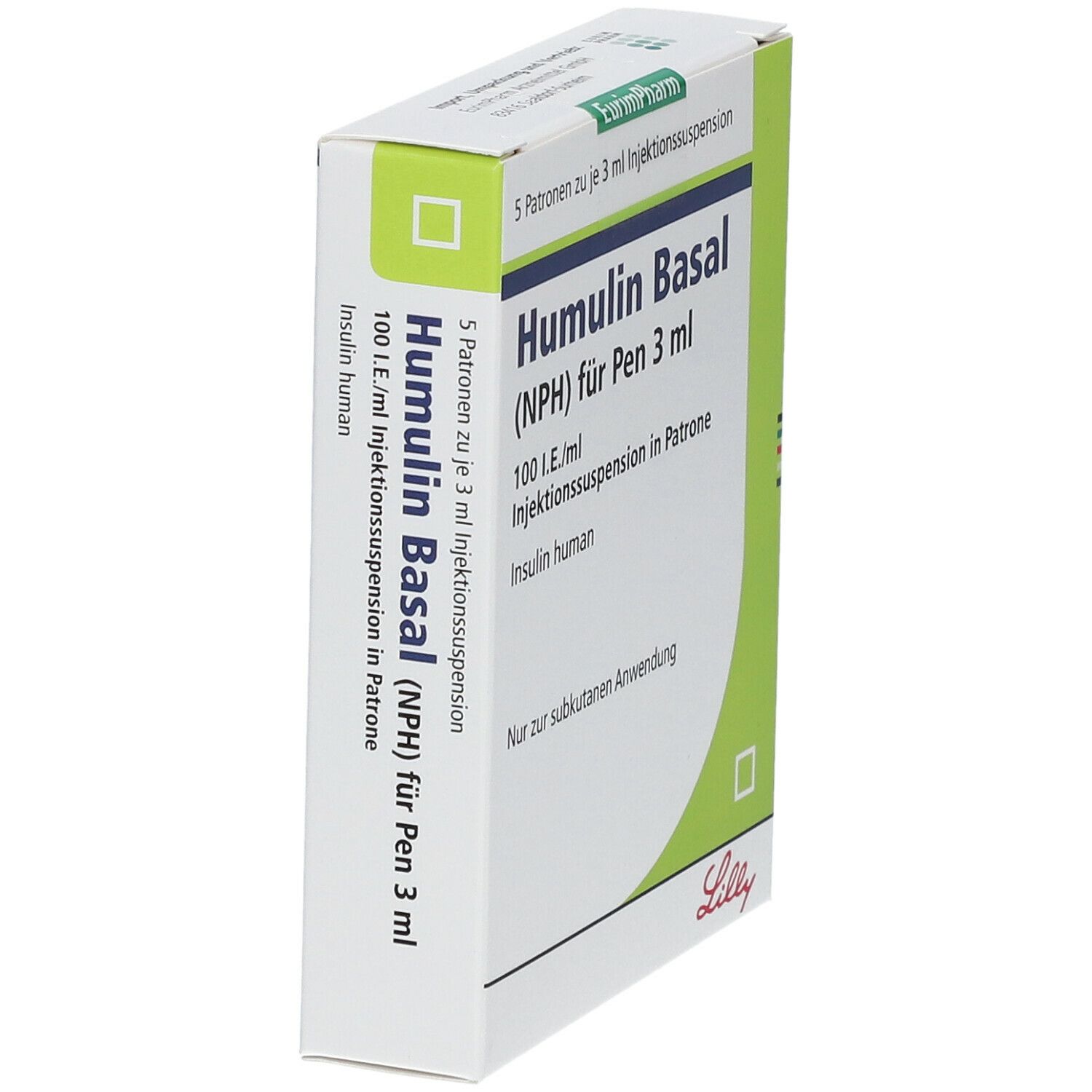 Humulin Basal NPH f.Pen Injektionssuspension 5x3 ml