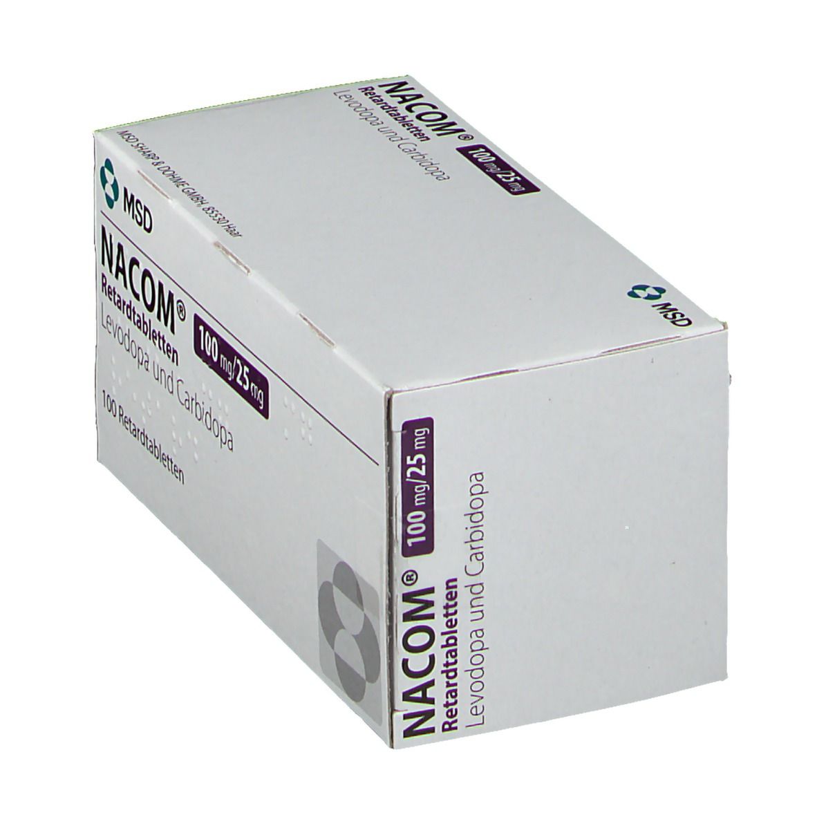 Nacom 100 mg/25 mg Retardtabletten St Retard-Tabletten