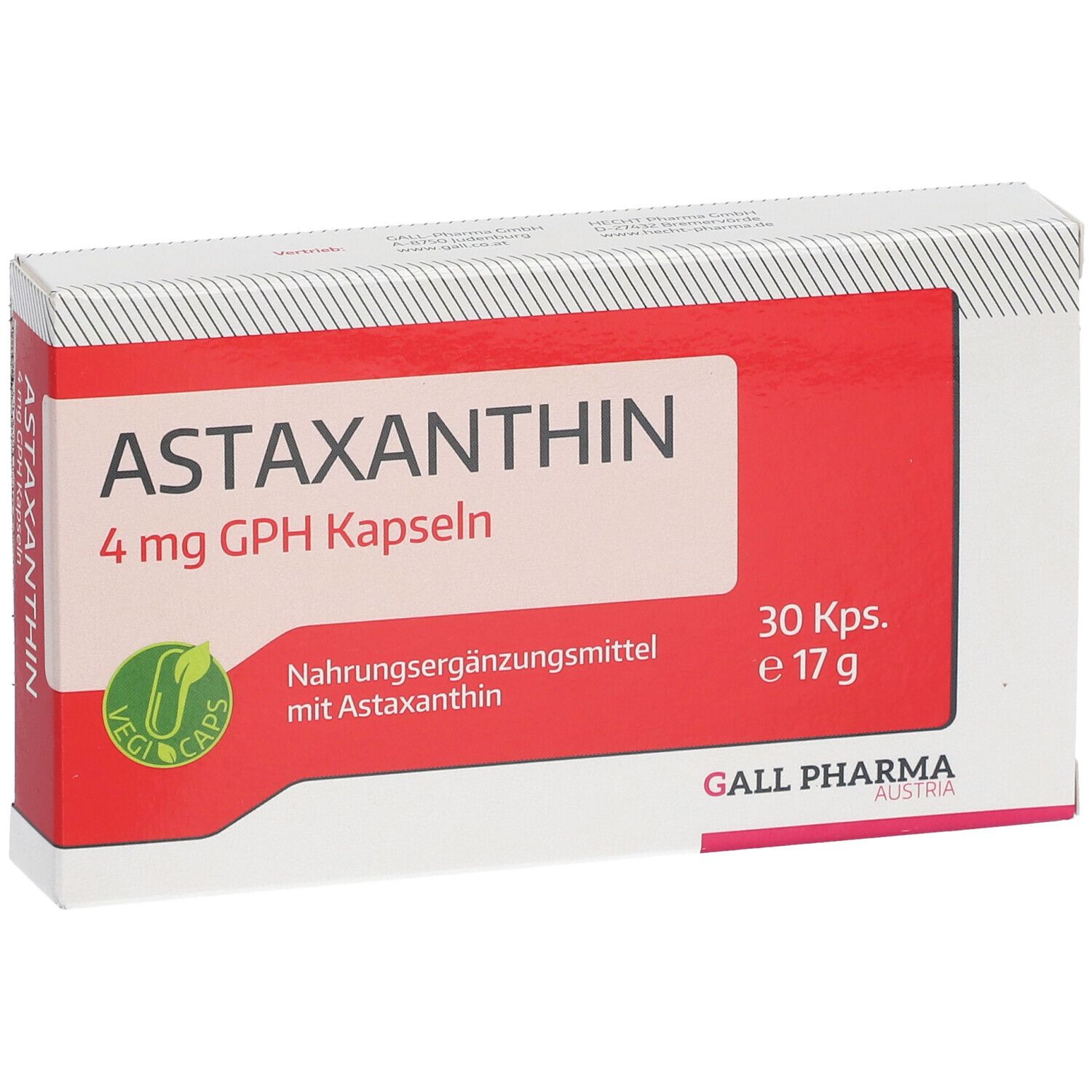 GALL PHARMA Astaxanthin 4 mg GPH Kapseln