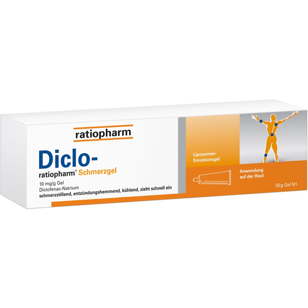 Diclo ratiopharm® Schmerzgel - bei Schmerzen