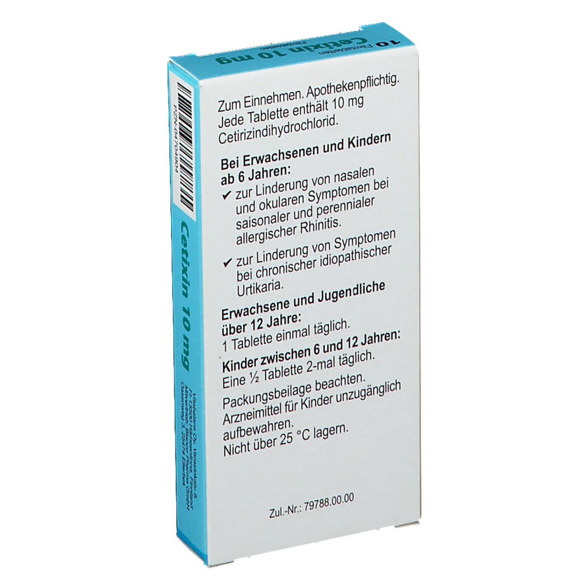 Cetixin 10 mg