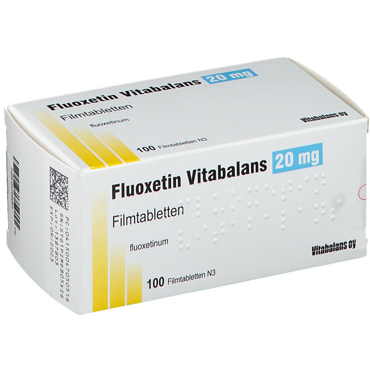 Fluoxetin Vitabalans 20 mg