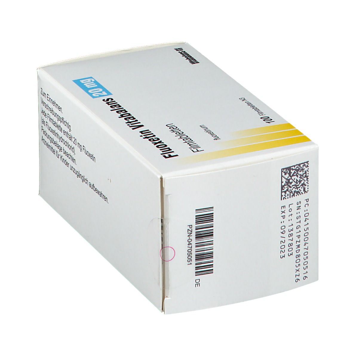 Fluoxetin Vitabalans 20 mg