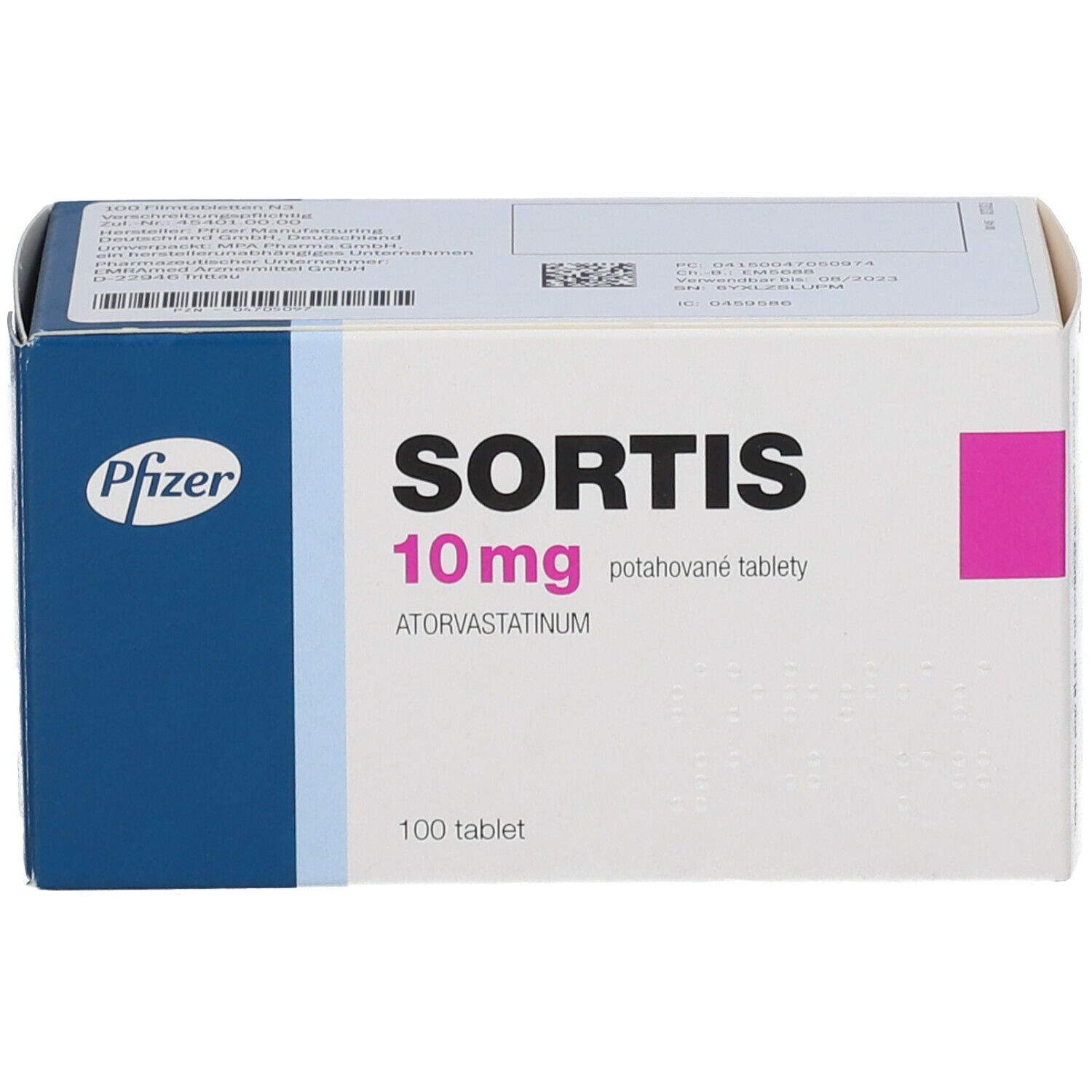 Sortis 10 mg