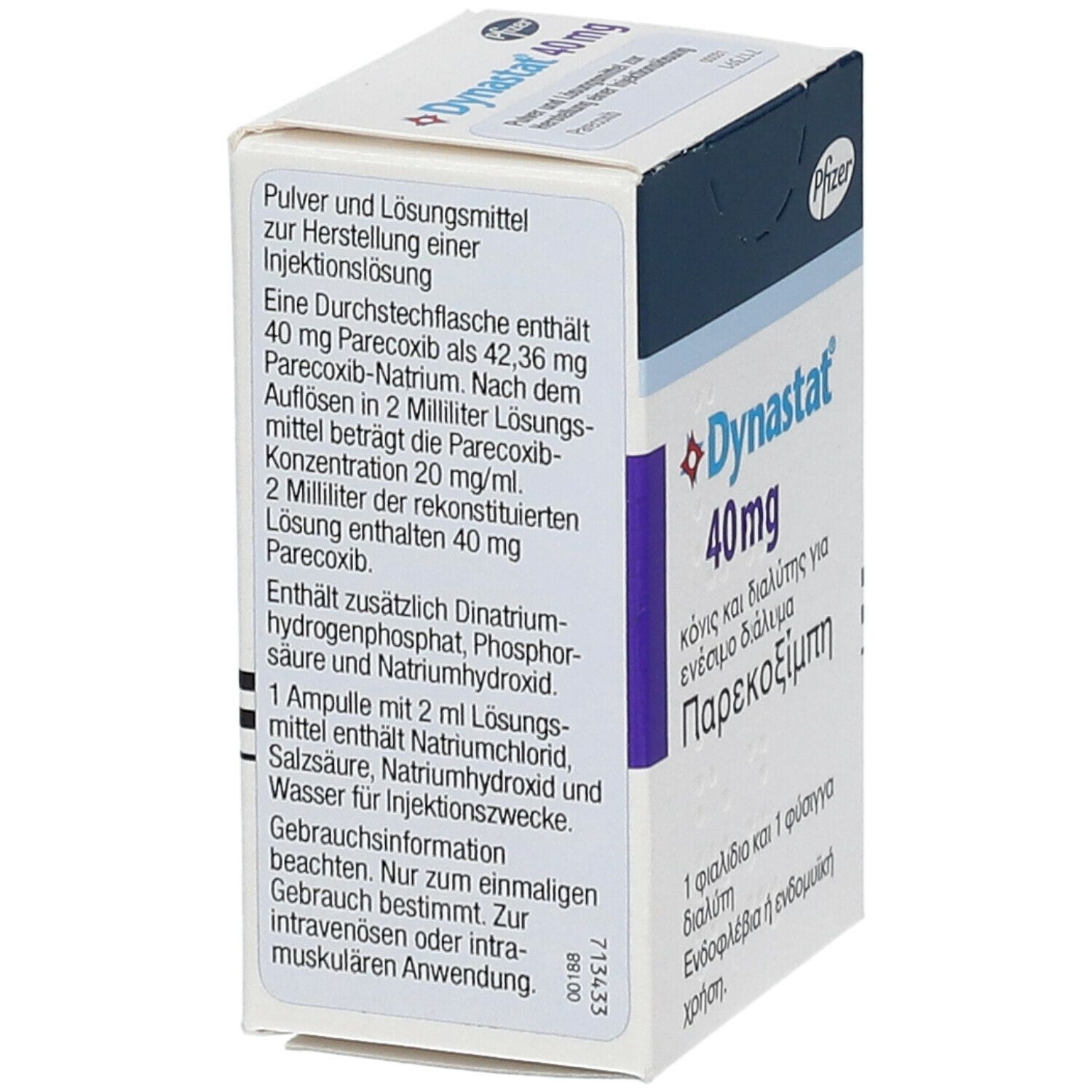 Dynastat 40 mg Plv.u.Lösungsm.z.Her.e.Inj.-Lsg. 1 St Trockensubstanz mit Lösungsmittel