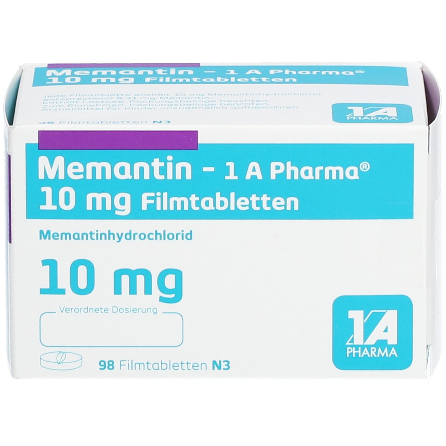 Memantin 1A Pharma® 10Mg
