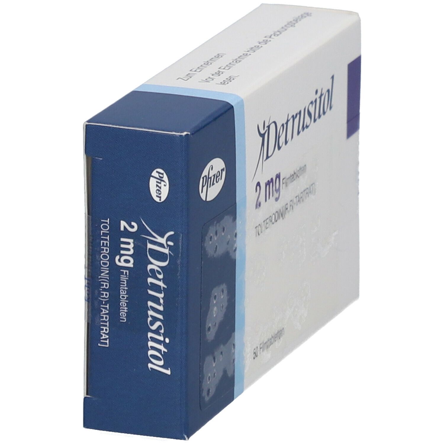 Detrusitol 2 mg Filmtabletten 50 St