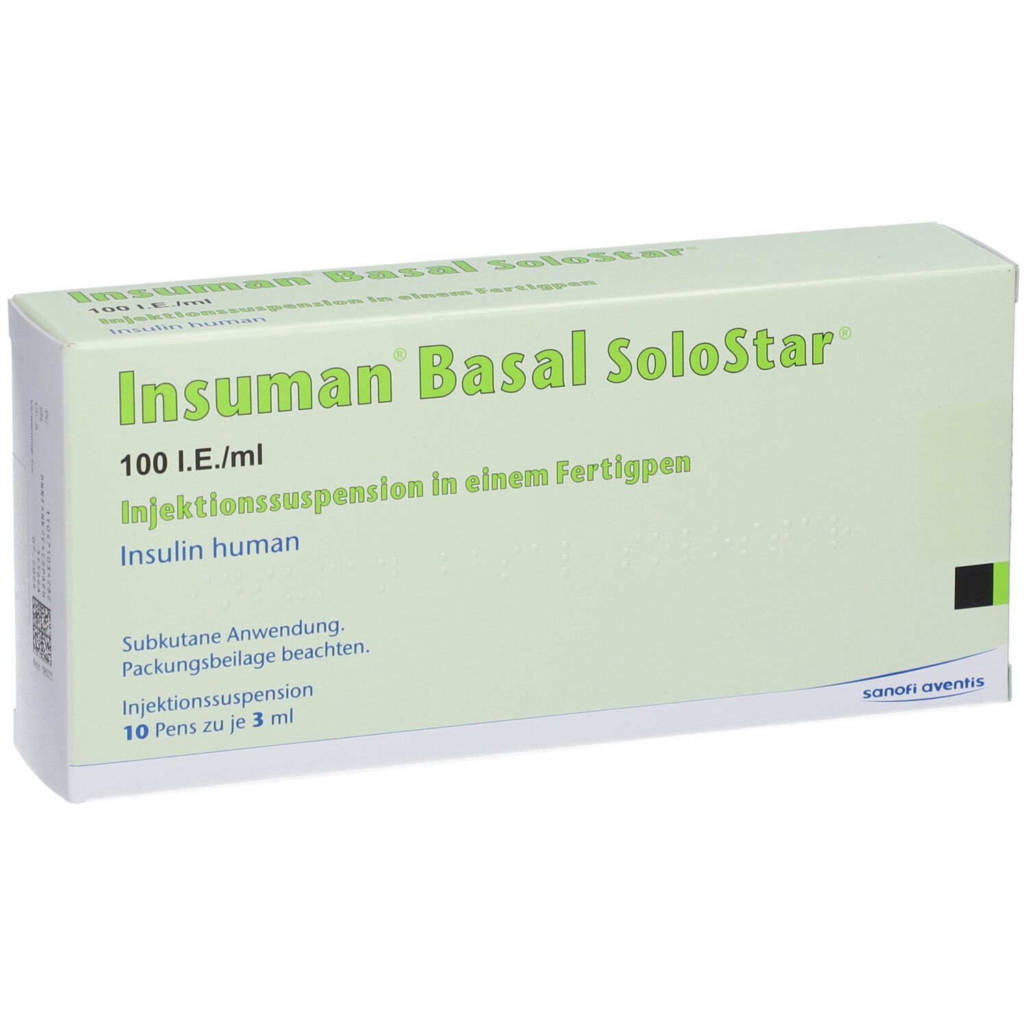 Insuman Basal 100 I.E./ml SoloStar