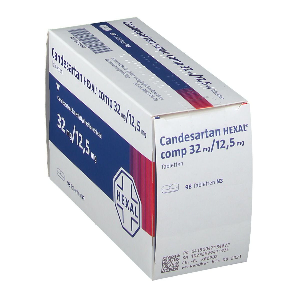 Candesartan Hexal comp 32 mg/12,5 mg Tabletten 28 St