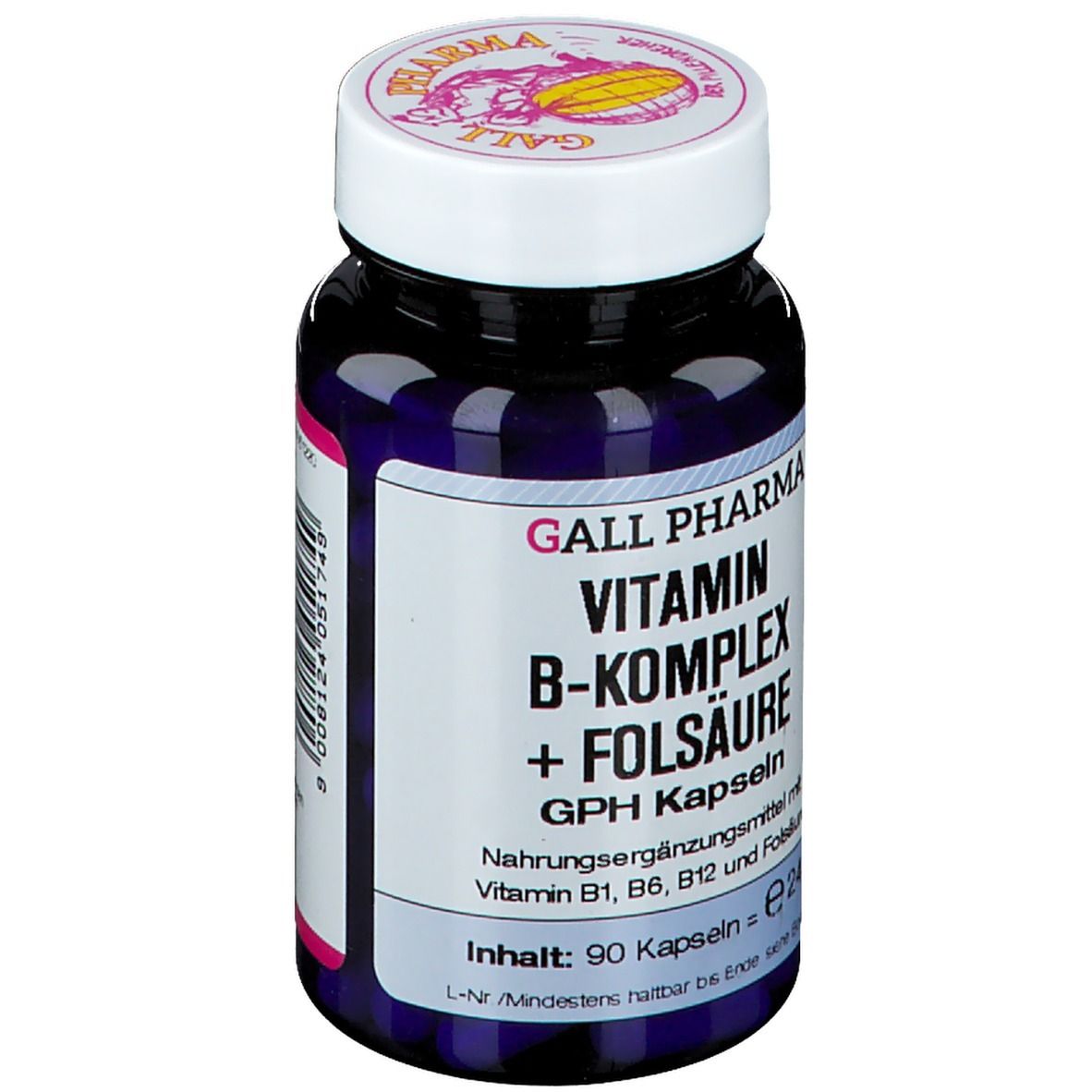 GALL PHARMA Vitamin B-Komplex + Folsäure GPH Kapseln