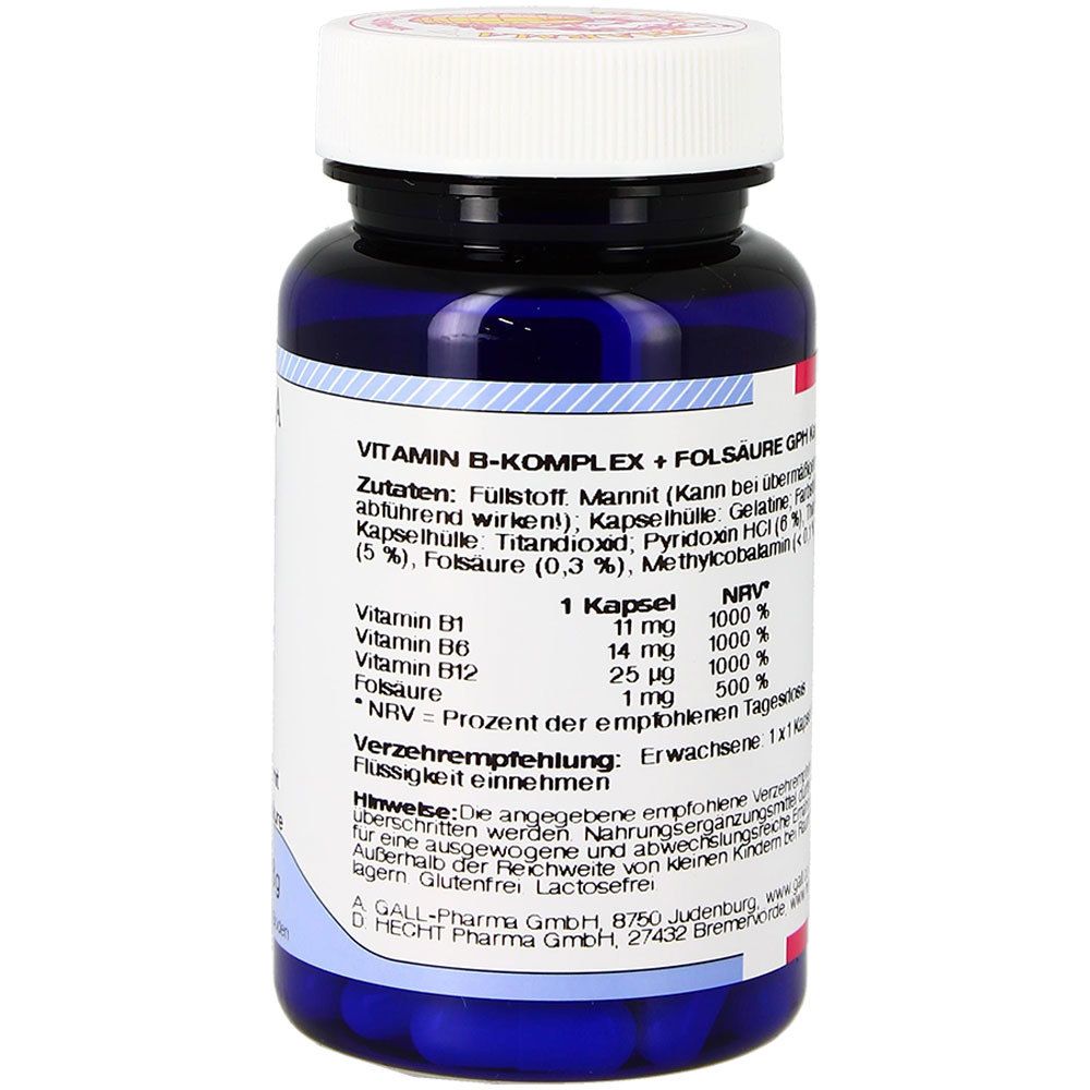 GALL PHARMA Vitamin B-Komplex + Folsäure GPH