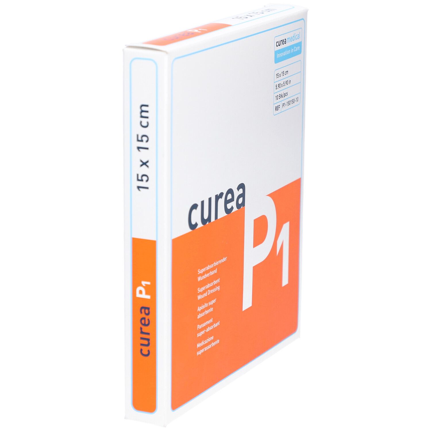 curea P1 Superabsorbierender Wundverband 15 x 15 cm