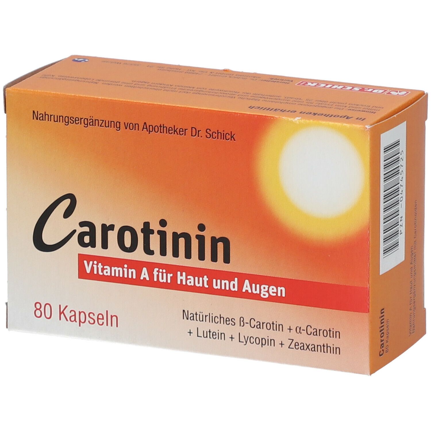 Extra Hochdosiert 180 Premium Kapseln no Tabletten 7500µg Vitamin A 25000 I.E 