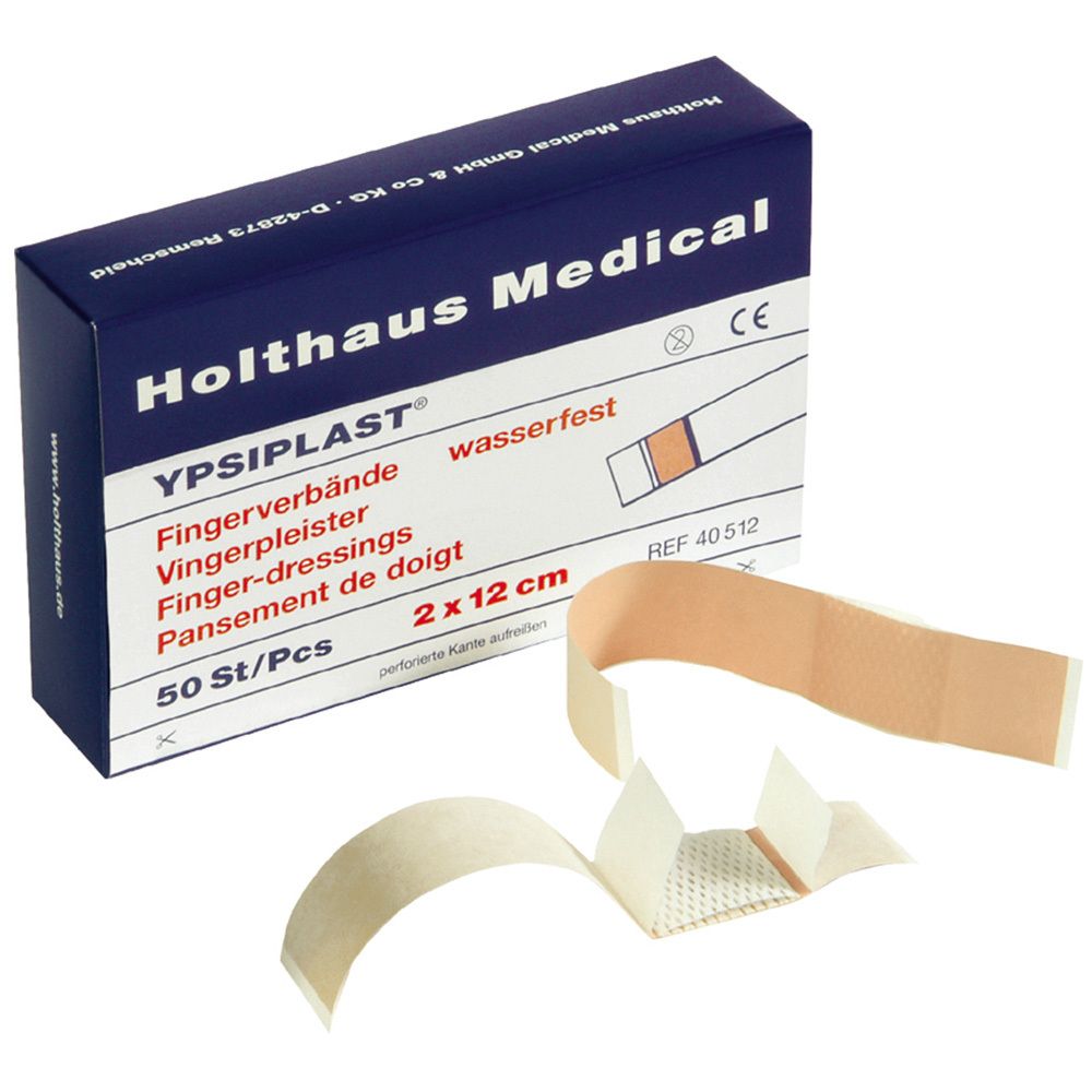 YPSIPLAST Cerotti Impermeabili Per Dita 18 X 2 Cm – Holthaus Medical, Confezione Da 10 Pezzi