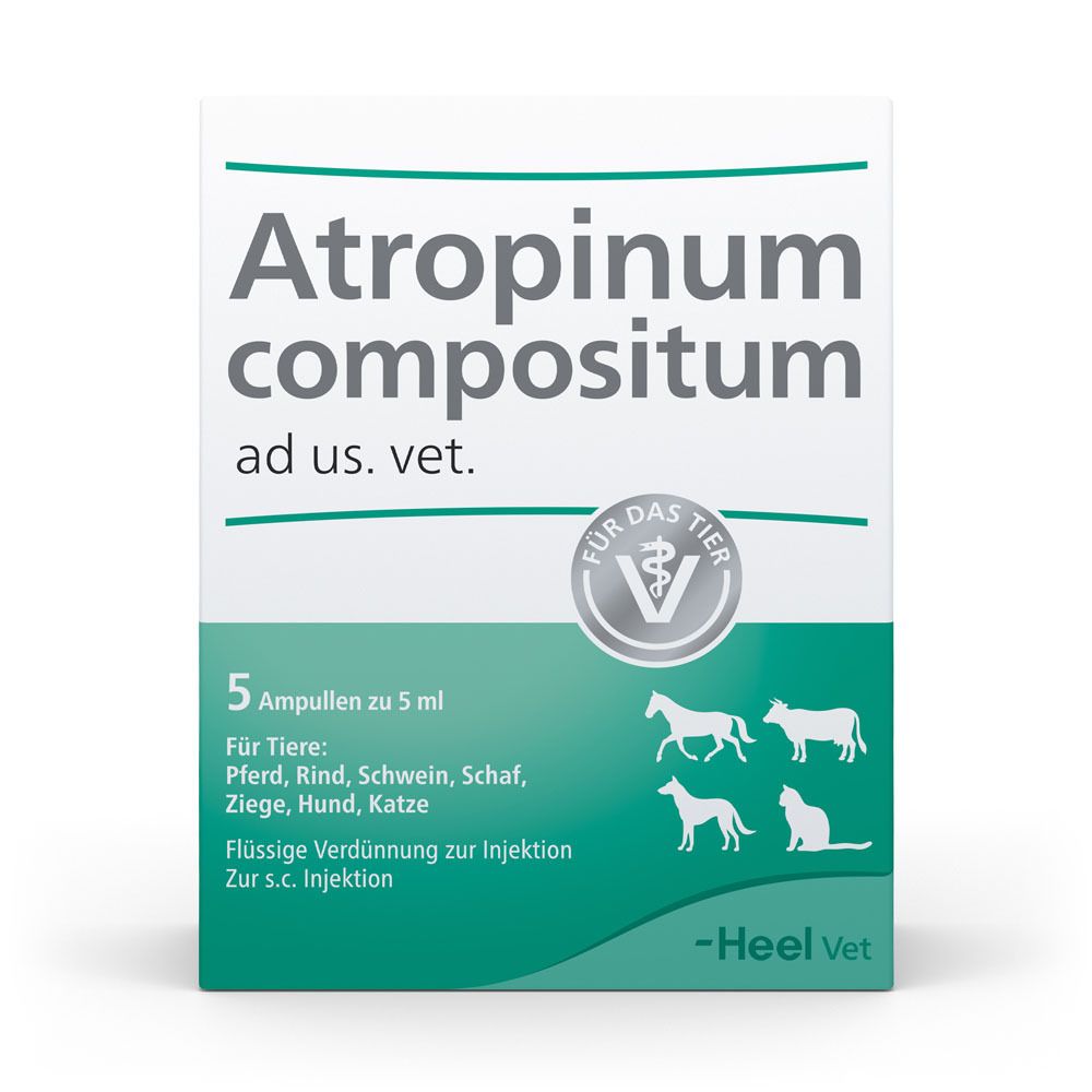 Atropinum compositum ad us. vet. Ampullen