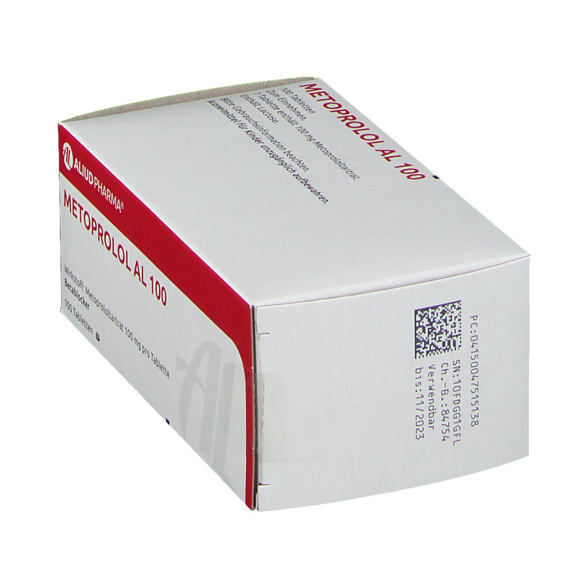 Metoprolol AL 100 Tabletten St