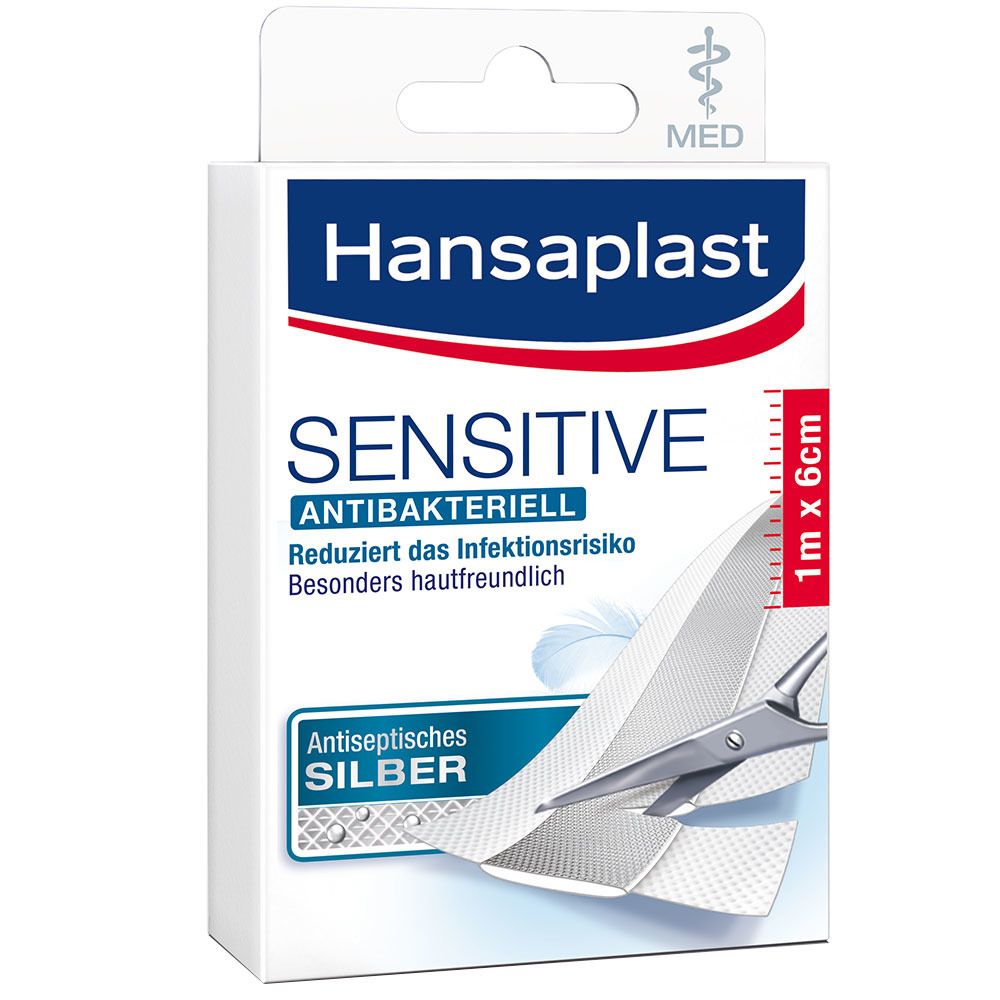 Hansaplast Sensitive MED 1 m x 6 cm