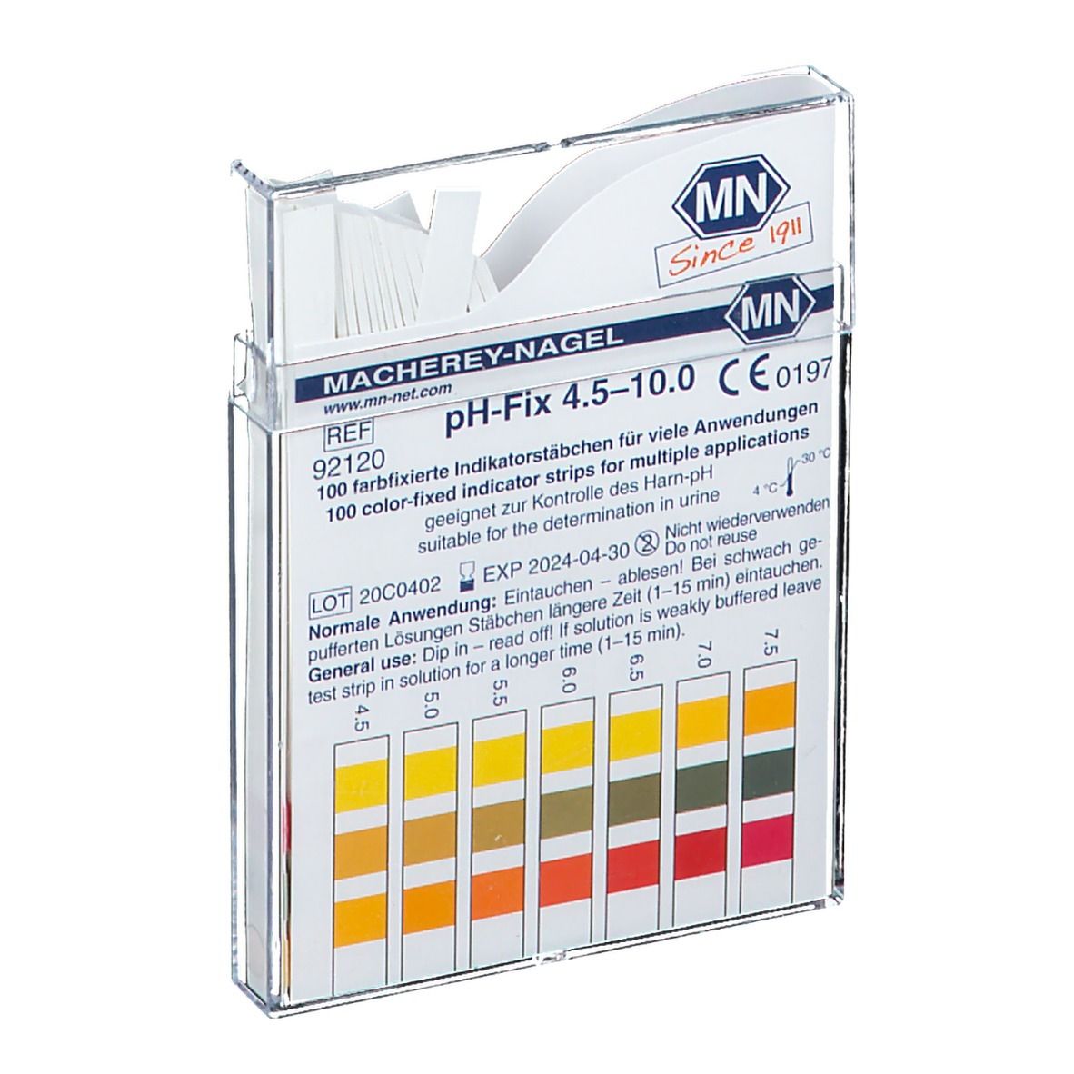 pH-Fix Indikator pH 4,5 - 10 Teststäbchen