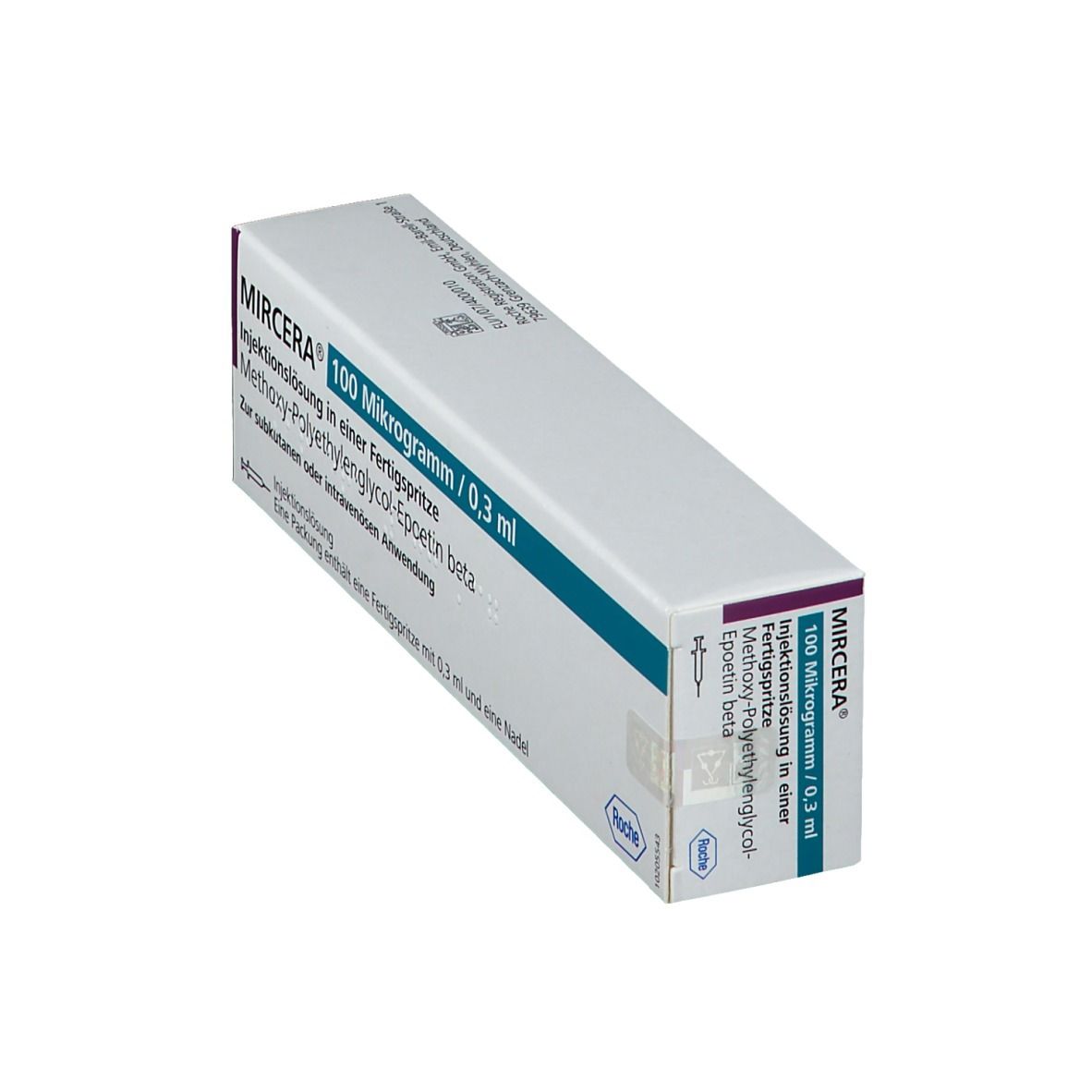 Mircera 100 Mikrogramm/0,3 ml Inj.-Lsg.i.e.F.-Sp. 1 St Infusionsemulsion