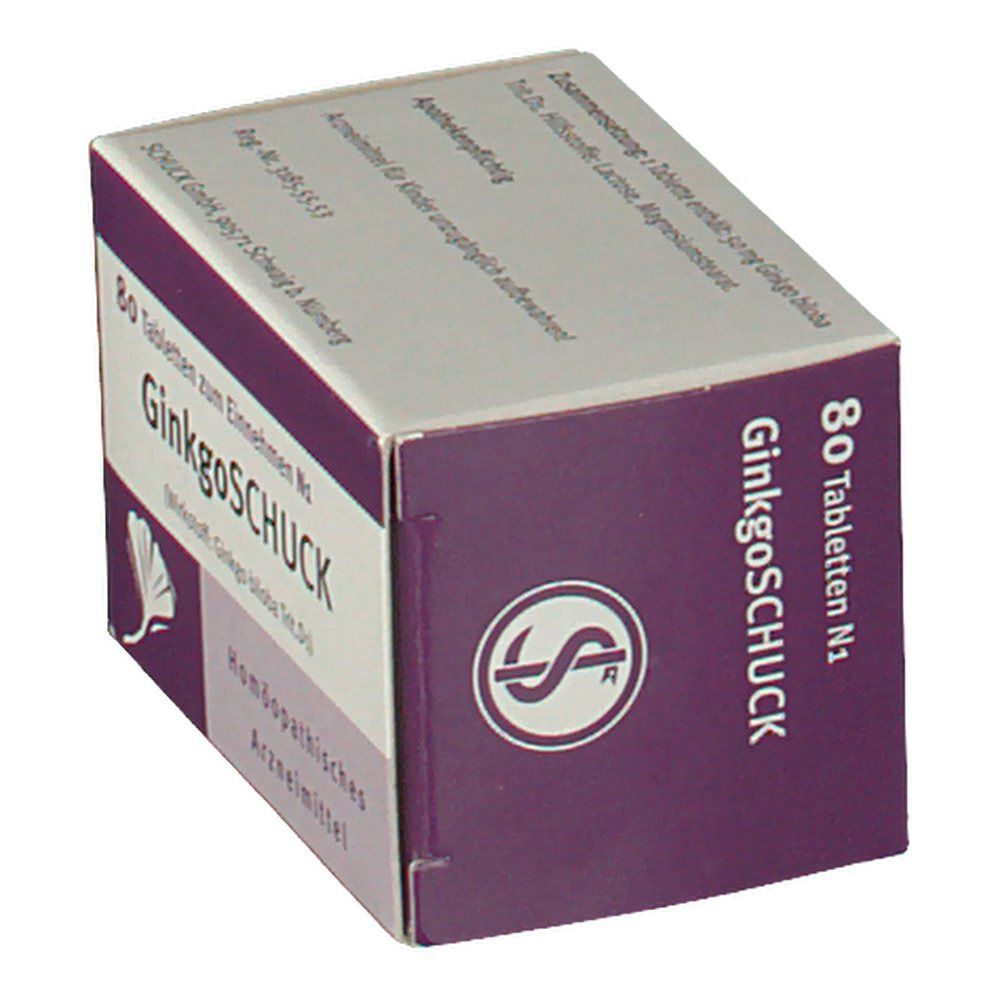 GinkgoSchuck Tabletten