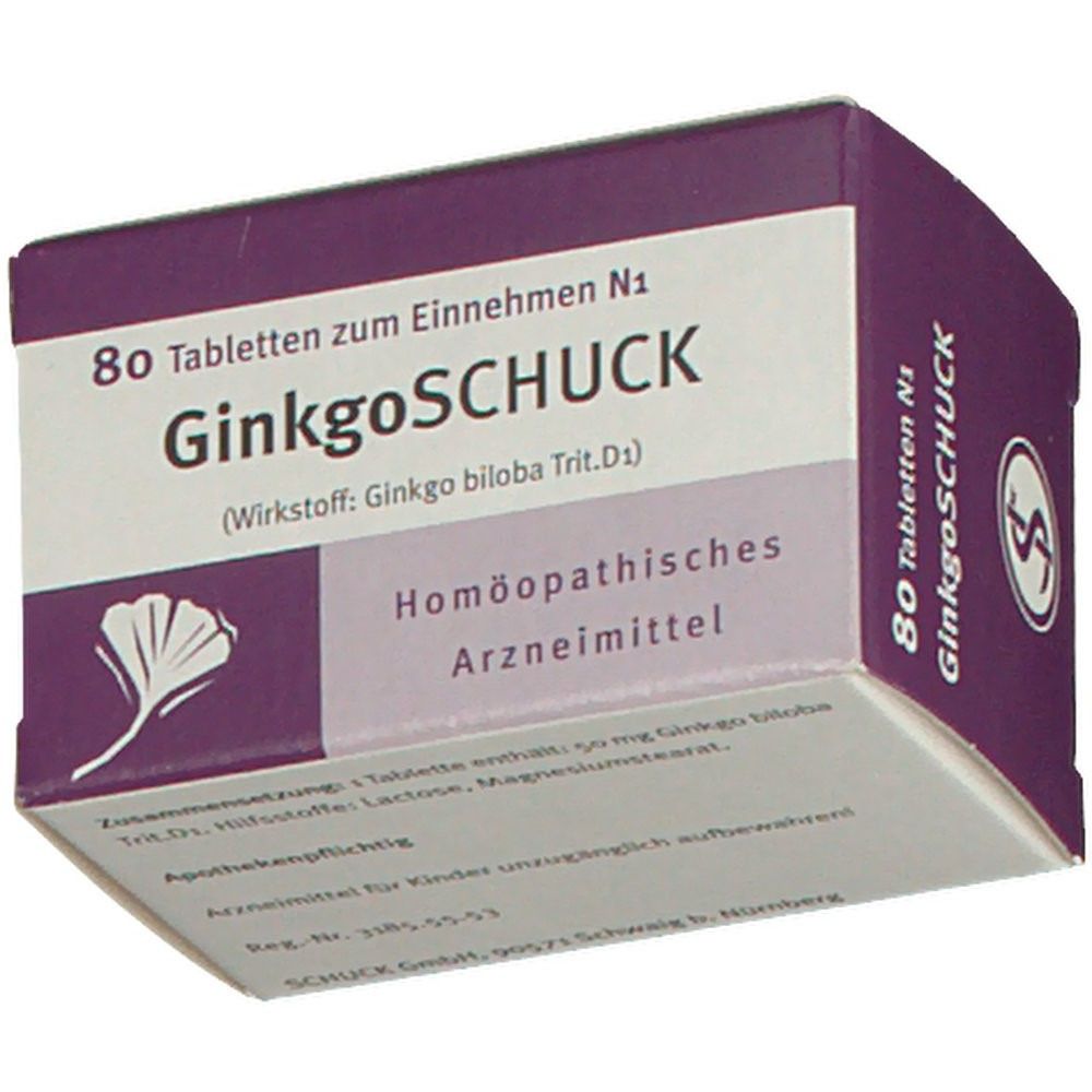 GinkgoSchuck Tabletten