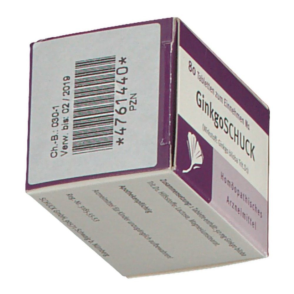 GinkgoSchuck Tabletten