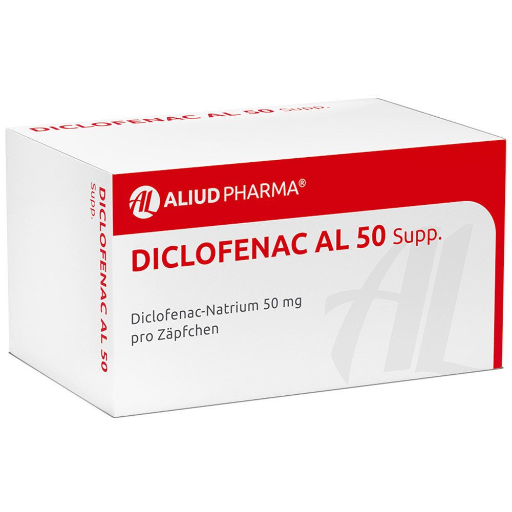 Diclofenac AL 50 Supp.