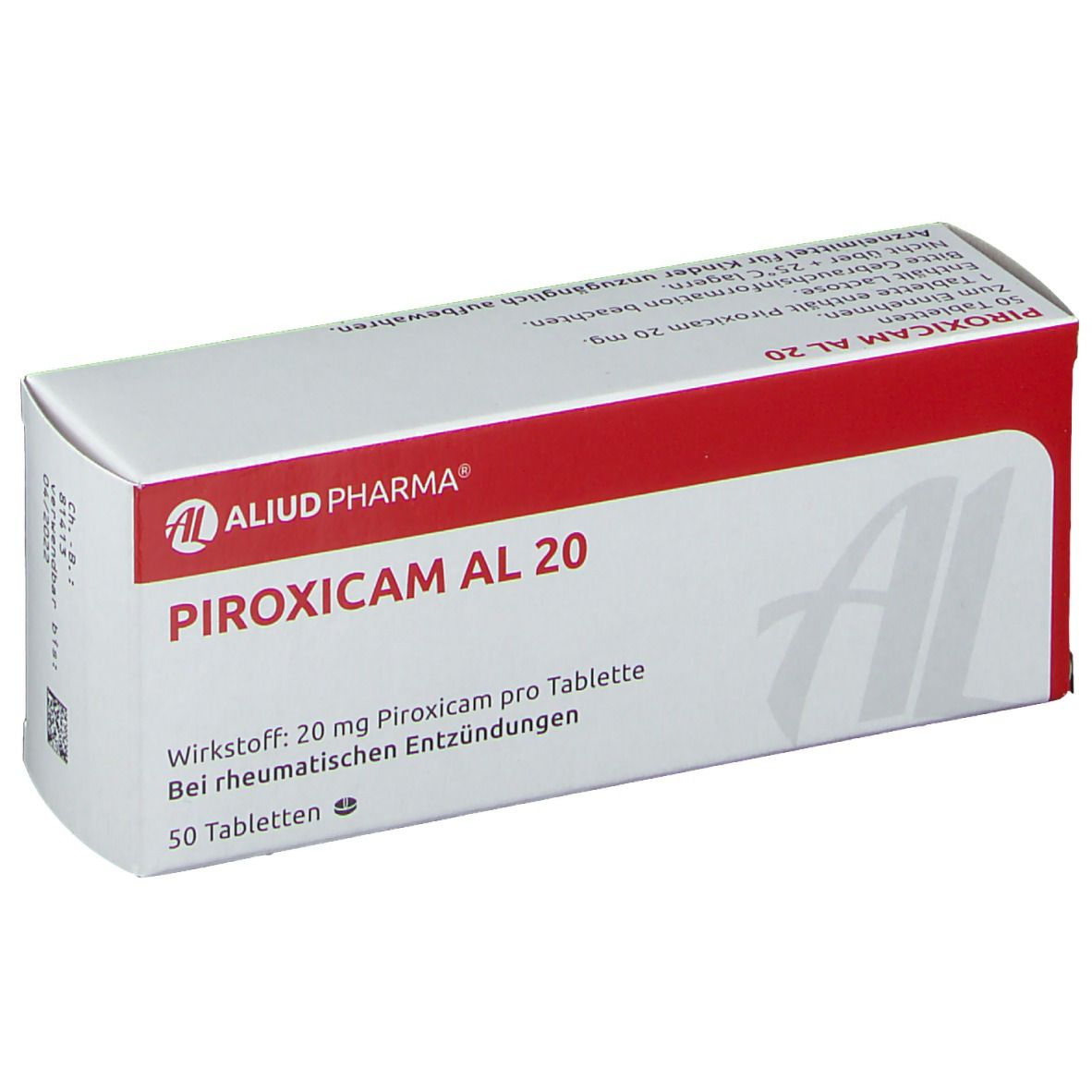 Piroxicam AL 20