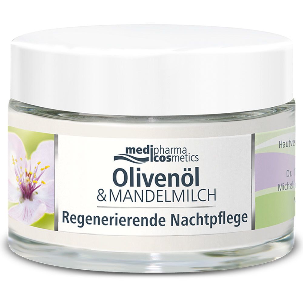 medipharma cosmetics Olivenöl & Mandelmilch Regenerierende Nachtpflege