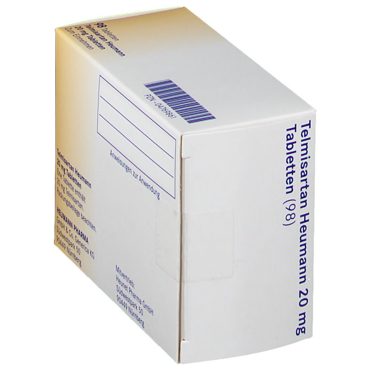 Telmisartan Heumann 20 mg