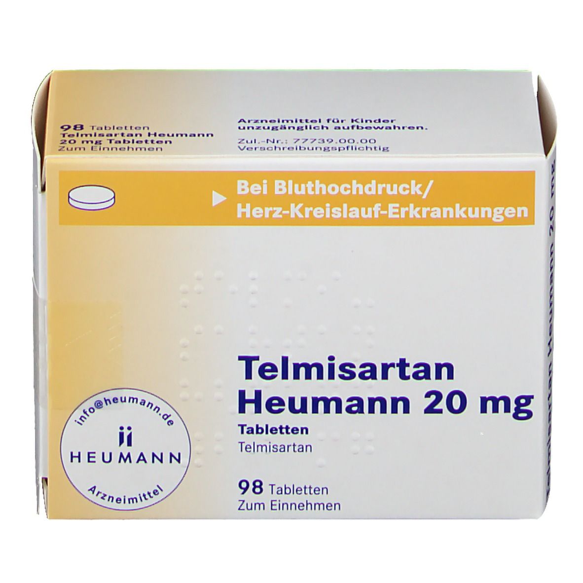 Telmisartan Heumann 20 mg