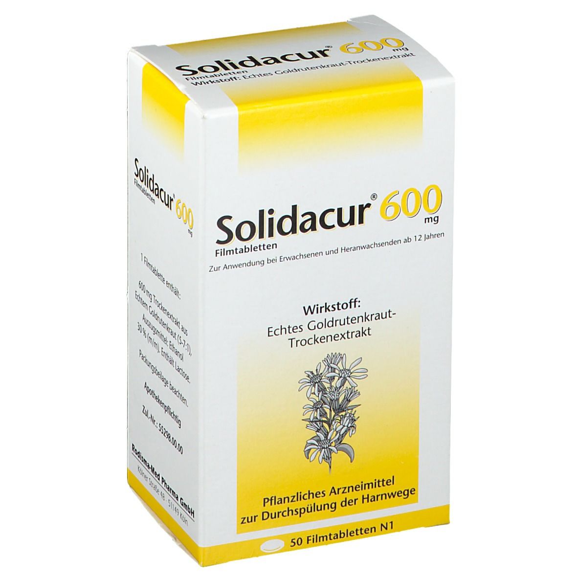 Solidacur 600 mg Filmtabletten