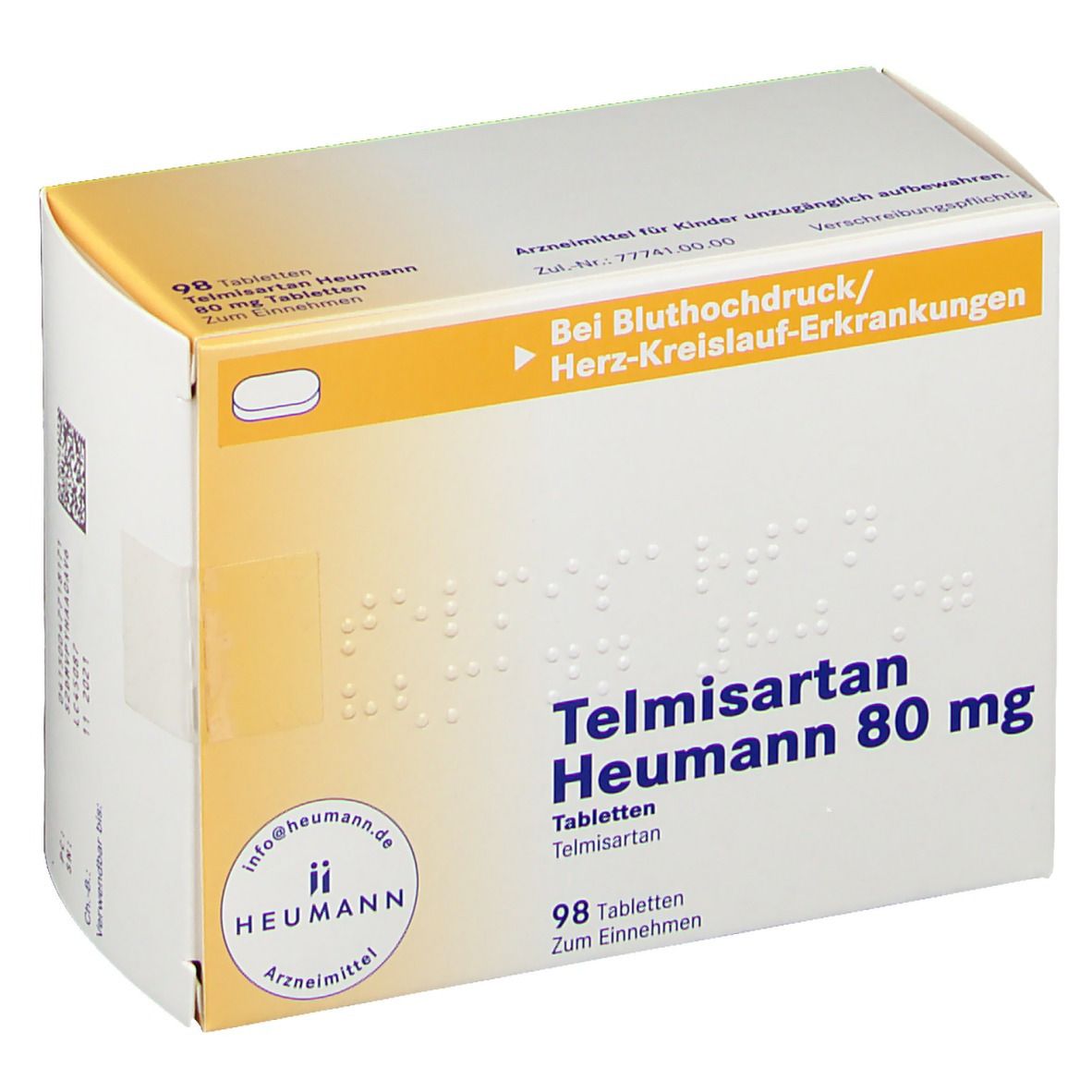 Telmisartan Heumann 80 mg
